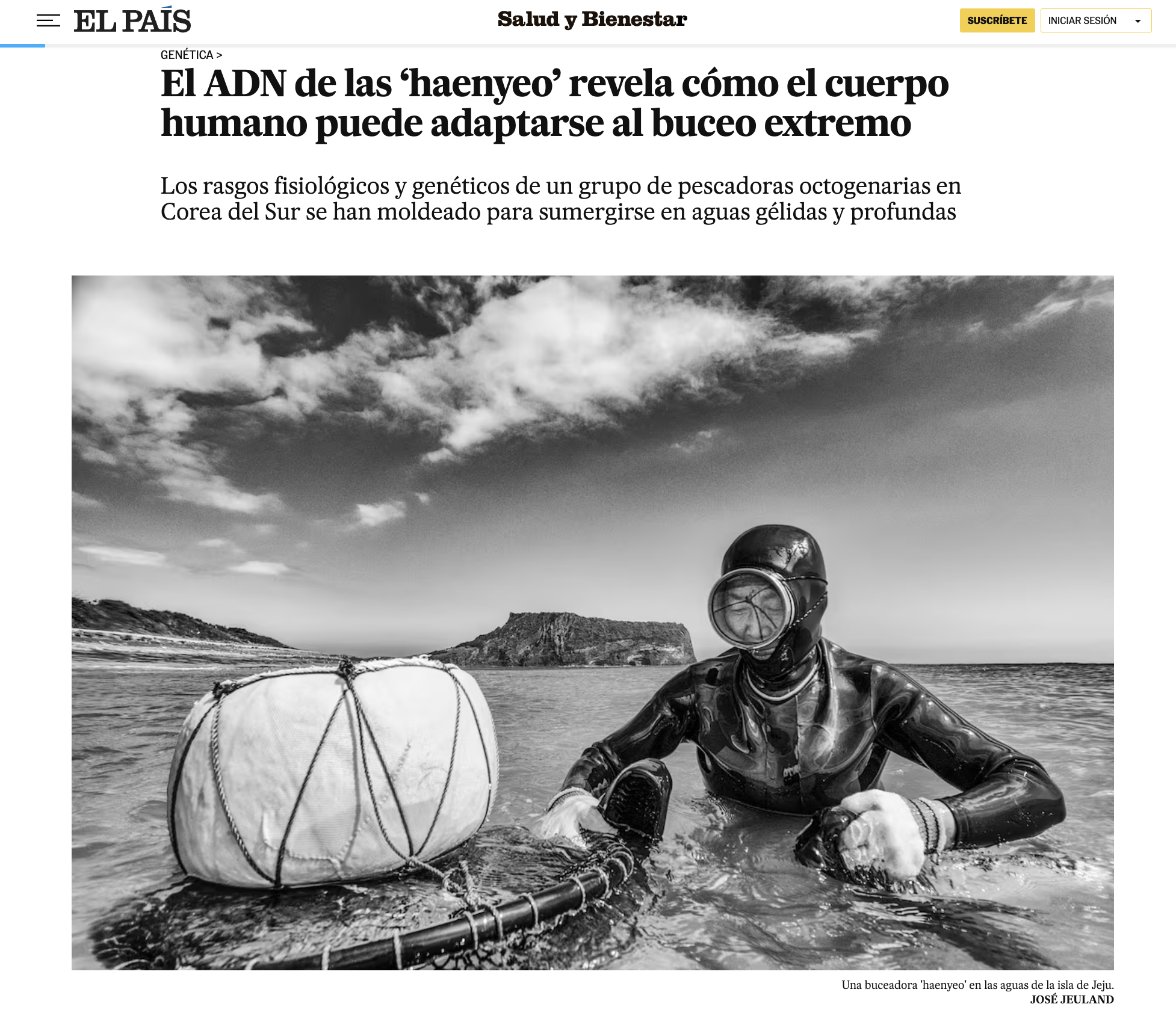 EL Pais screenshot