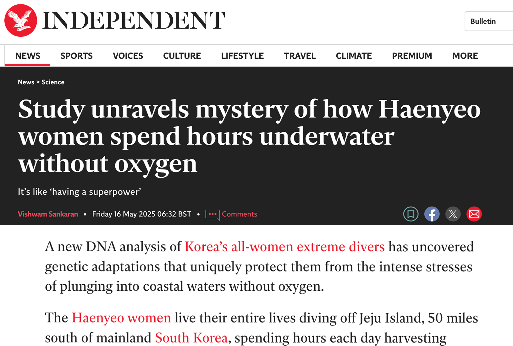 Independent screenshot