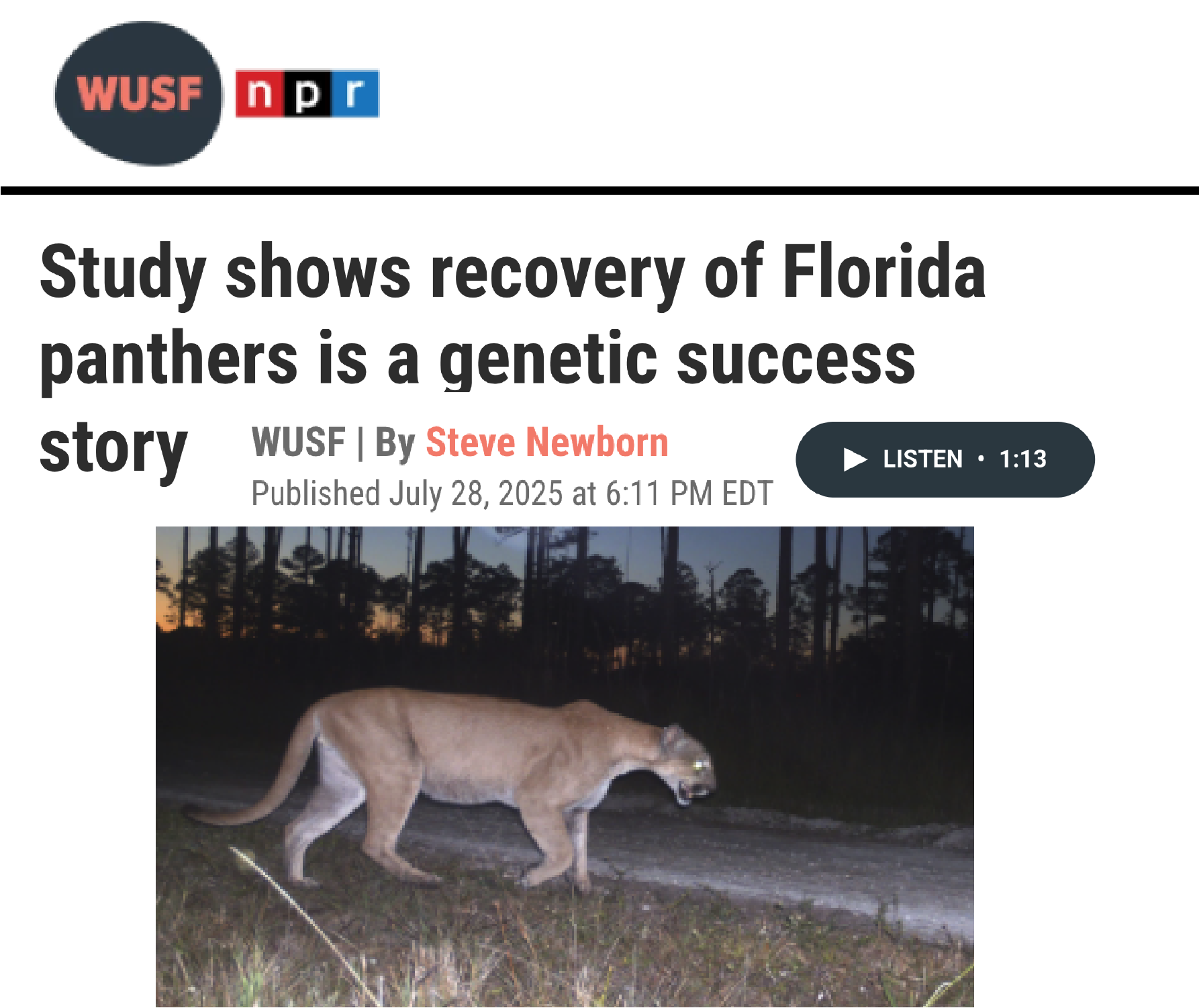 NPR screenshot